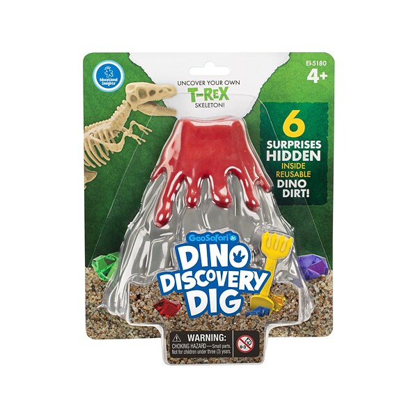 Educational Insights Geosafari Jr. Dino Discovery Dig, Multicolor (5180)