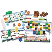 Learning Resources MathLink Cubes Kindergarten Math Activity Set: Mathmobiles!, Multicolor (LER 9332