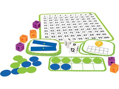 Learning Resources Skill Builders! Kindergarten Math, Multicolor (LER1248)