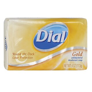 Dial Gold Antibacterial Bar Soap, 4 oz, 72/Carton (DIA02401)