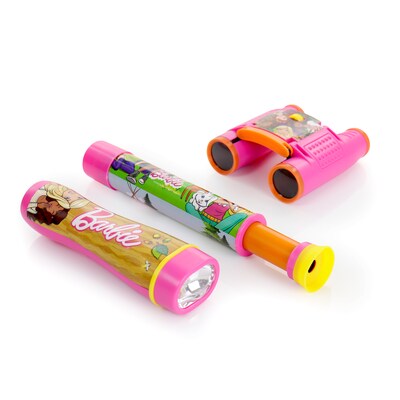 Barbie Camping Fun 3 Piece Adventure Kit, Pink (93591845M)