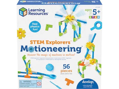 Learning Resources STEM Explorers Motioneering, Multicolor (LER 9308)