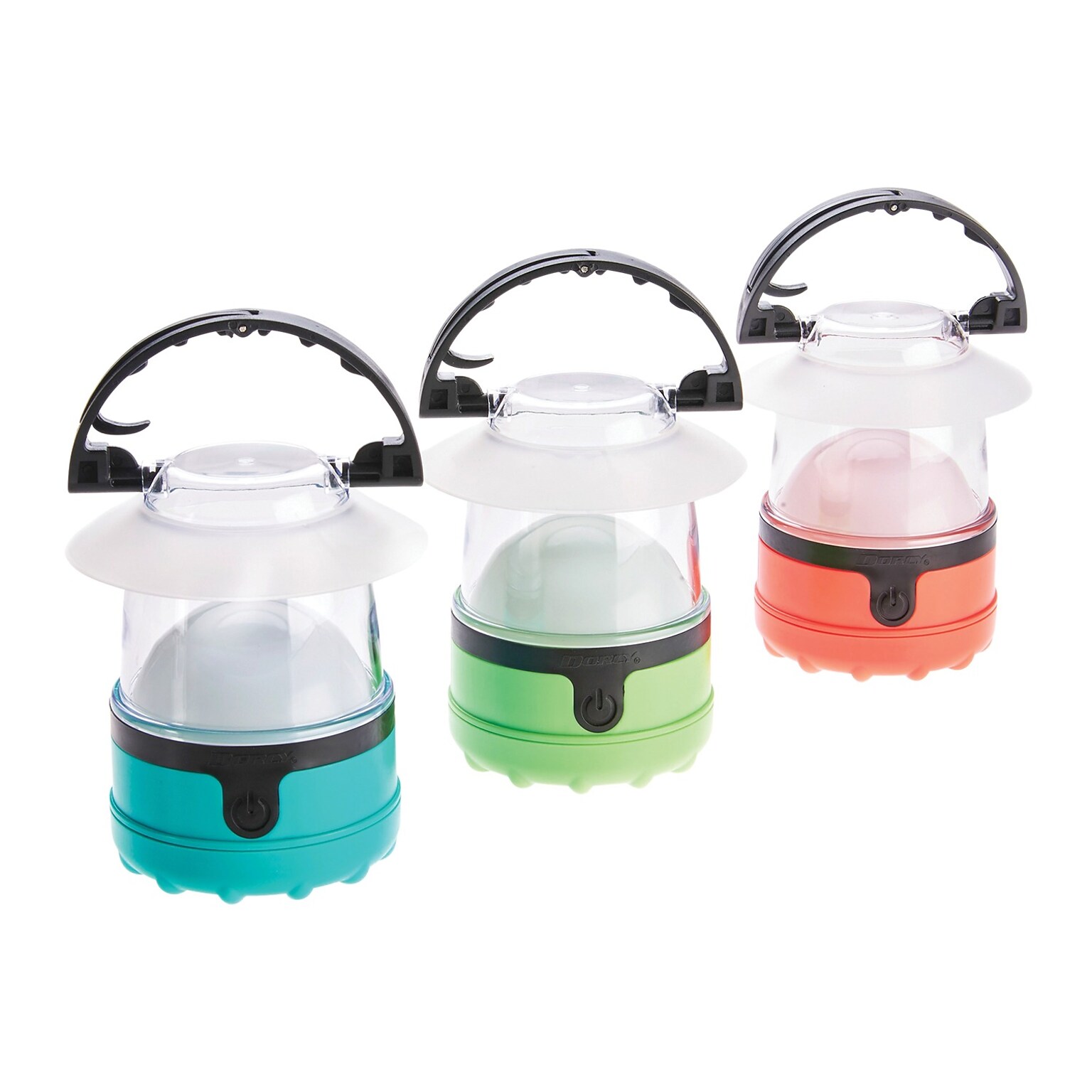Dorcy LED Mini Lanterns with Batteries, 3/Pack (41-3019)