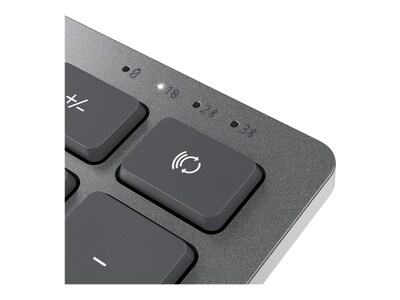 Dell Multi-Device Wireless Keyboard and Combo Optical Mouse, Gray (KM7120W-GY)