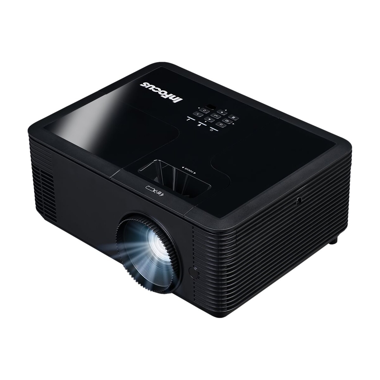 InFocus Home Theater (IN138HD) DLP Projector, Black