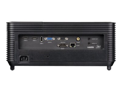 InFocus Home Theater (IN2136) DLP Projector, Black