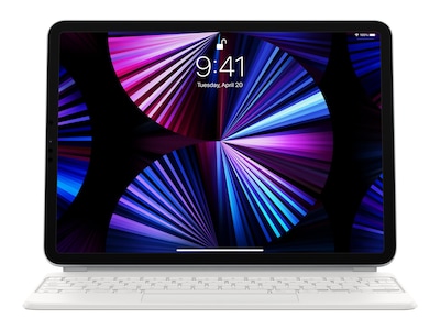 Apple Magic Keyboard for 11 iPad Pro, White (MJQJ3LL/A)