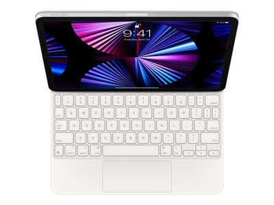 Apple Magic Keyboard for 11" iPad Pro, White (MJQJ3LL/A)