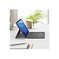 Logitech Combo Touch, Woven Fabric Keyboard Folio for 11" iPad Pro, Oxford Gray (920-010095)