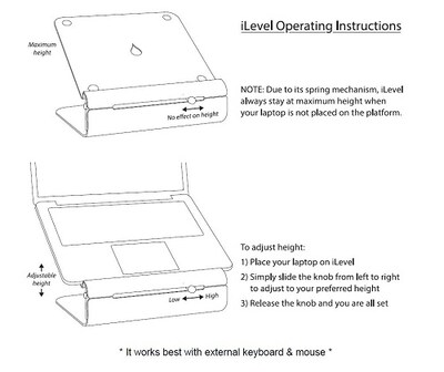 Rain Design mStand Laptop Stand, Silver (10032)