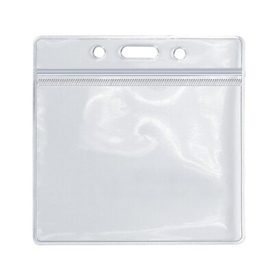 COSCO CDC Vaccine Cardholder, Clear 20/Pack (074133PK2)