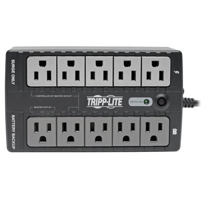 Tripp Lite UPS 550VA 300W Eco Green Battery Backup Compact 120V USB RJ11 550VA, 8-Outlets (ECO550UPS