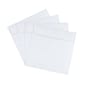 JAM Paper Invitation Envelope, 6 1/2" x 6 1/2", White, 25/Pack (28417)