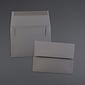 JAM Paper A2 Invitation Envelopes, 4.375 x 5.75, Dark Grey, 25/Pack (36396432)