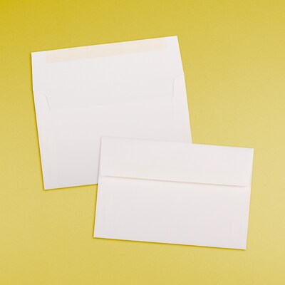 JAM PAPER A9 Invitation Envelopes, 5 3/4" x 8 3/4", White, 50/Pack (31911140I)