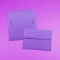 JAM Paper® A6 Colored Invitation Envelopes, 4.75 x 6.5, Violet Purple Recycled, 25/Pack (80260)