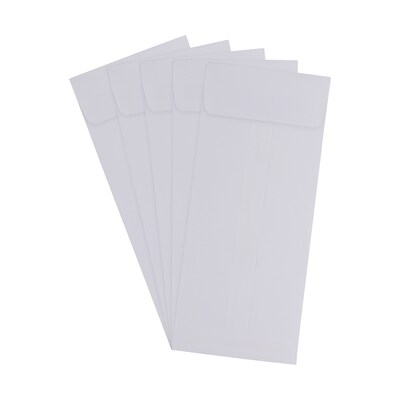 JAM Paper #12 Policy Business Envelopes, 4.75 x 11, White, Bulk 500/Box (1623188H)