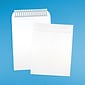 JAM Paper 9.5 x 12.5 Open End Catalog Envelopes with Peel and Seal Closure, White, 25/Pack (356828781A)