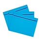 JAM Paper 9 x 12 Booklet Colored Envelopes, Blue Recycled, 100/Pack (5156774c)