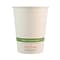 World Centric NoTree Paper Hot Cups, 12 oz, Natural, 1,000/Carton