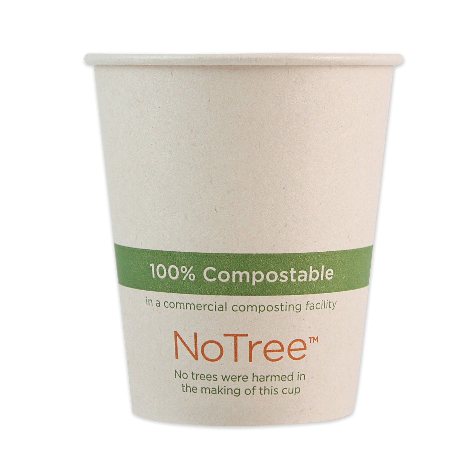 World Centric Paper Hot Cups, 6 oz., Natural, 1,000/Carton (WORCUSU6)