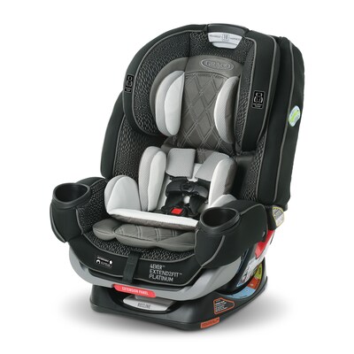 Graco 4Ever Extend2Fit Platinum Convertible 4 in 1 Car Seat Hurley 2048733 Quill