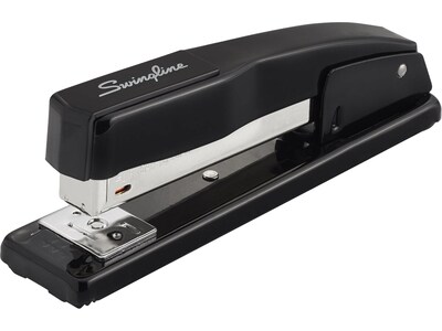 Swingline Commercial Desktop Stapler, 20-Sheet Capacity, Staples Included, Black, 12/Carton (S704440