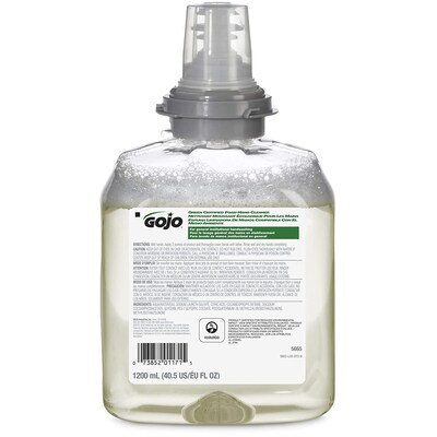 GOJO Foaming Hand Soap Refill for TFX Dispenser, 2/Carton (5665-02)