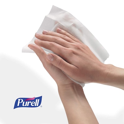 Purell® Hand Sanitizing Wipes, 1,200 Wipes/Pack, 2/Carton (9118-02)