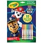 Crayola Coloring & Activity Pad with Markers, Paw Patrol, Pack of 3 (BIN46918-3)