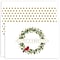 Great Papers!® Holiday Greeting Cards, Petite Wreath, 6 x 4, 18 Cards/18 Foil-Lined Envelopes (905