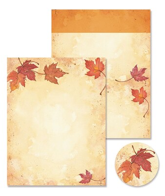 Great Papers!® Self-Mailer, Fall Leaves, 8.5 x 11, 50 Self-Mailers/50 Seals (2017003)