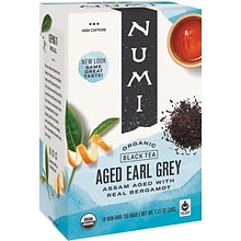 Numi Aged Earl Grey Tea Bags, 18/Box (10170)