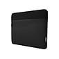 Incipio MRSF-095-BLK Truman™ Nylon/Leather Protective Padded Sleeve for 12.3" Microsoft Surface Pro 4, Black