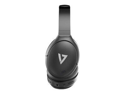 V7 Wireless Noise Canceling Stereo Headset, Over-the-Head, Black (HB800ANC)