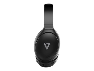 V7 Wireless Noise Canceling Stereo Headset, Over-the-Head, Black (HB800ANC)