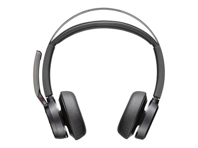 Plantronics Voyager Focus 2 Noise Canceling Bluetooth On Ear Phone & Computer Headset, Black (213726-01)