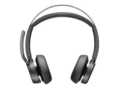 Plantronics Voyager Focus 2 Noise Canceling Bluetooth On Ear Phone & Computer Headset, Black (213727
