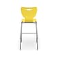 MooreCo Hierarchy Polypropylene Kids Stool, Yellow (53221YlwNACH)