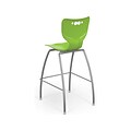 MooreCo Hierarchy Polypropylene Kids Stool, Green (53221GrnNACH)