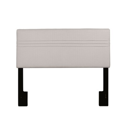 Right2Home Upholstered Queen Polyester Headboard 3.94 L x 64.96 W x 55.91 H Sterling Oyster (DS-2218-250-SO)