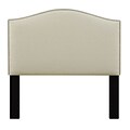 Right2Home Camel Back King Polyester Headboard 77.0 L x 4.0 W x 60.0 H Beige (DS-D016-270-433)