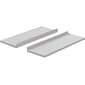 MooreCo Hierarchy 29" Storage Shelf, Cool Gray, 2/Pack (91698)