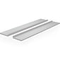 MooreCo Hierarchy 58" Storage Shelf, Cool Gray, 2/Pack (91699)