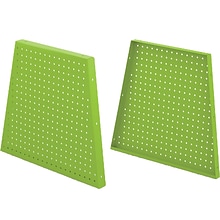 MooreCo Hierarchy 22 Peg Side Panel, Green, 2/Pack (52990-Green)