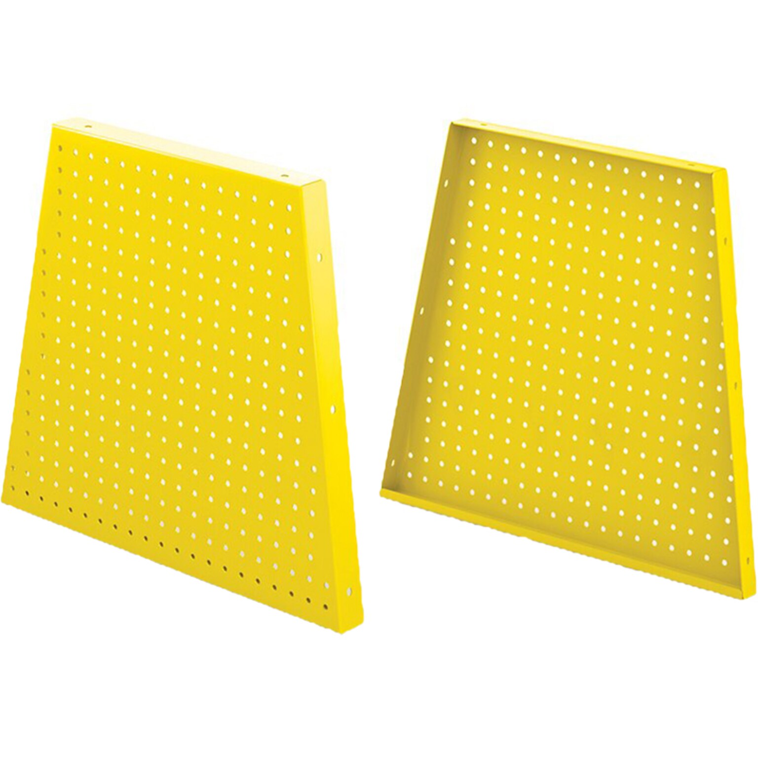 MooreCo Hierarchy 22 Peg Side Panel, Yellow, 2/Pack (52990-Yellow)