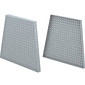 MooreCo Hierarchy 22" Peg Side Panel, Cool Gray, 2/Pack (52990-Grey)