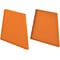 MooreCo Hierarchy 22 Peg Side Panel, Orange, 2/Pack (52990-Orange)