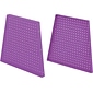 MooreCo Hierarchy 22" Peg Side Panel, Purple, 2/Pack (52990-Purple)