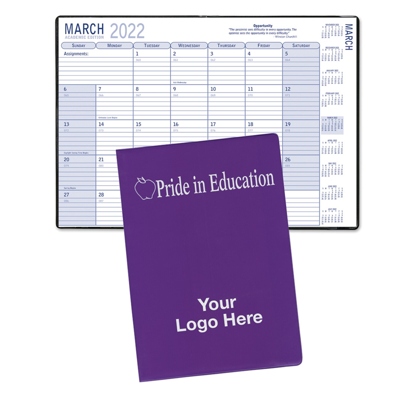 Custom Flex Colors Deluxe Academic Planner